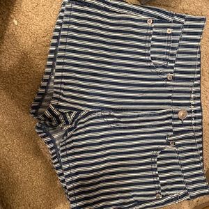 American eagle striped next level stretch shorts